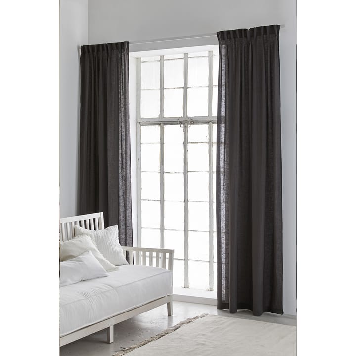 Sunshine Gardine mit Band 140 x 250cm, Kohl (dunkelgrau) Himla