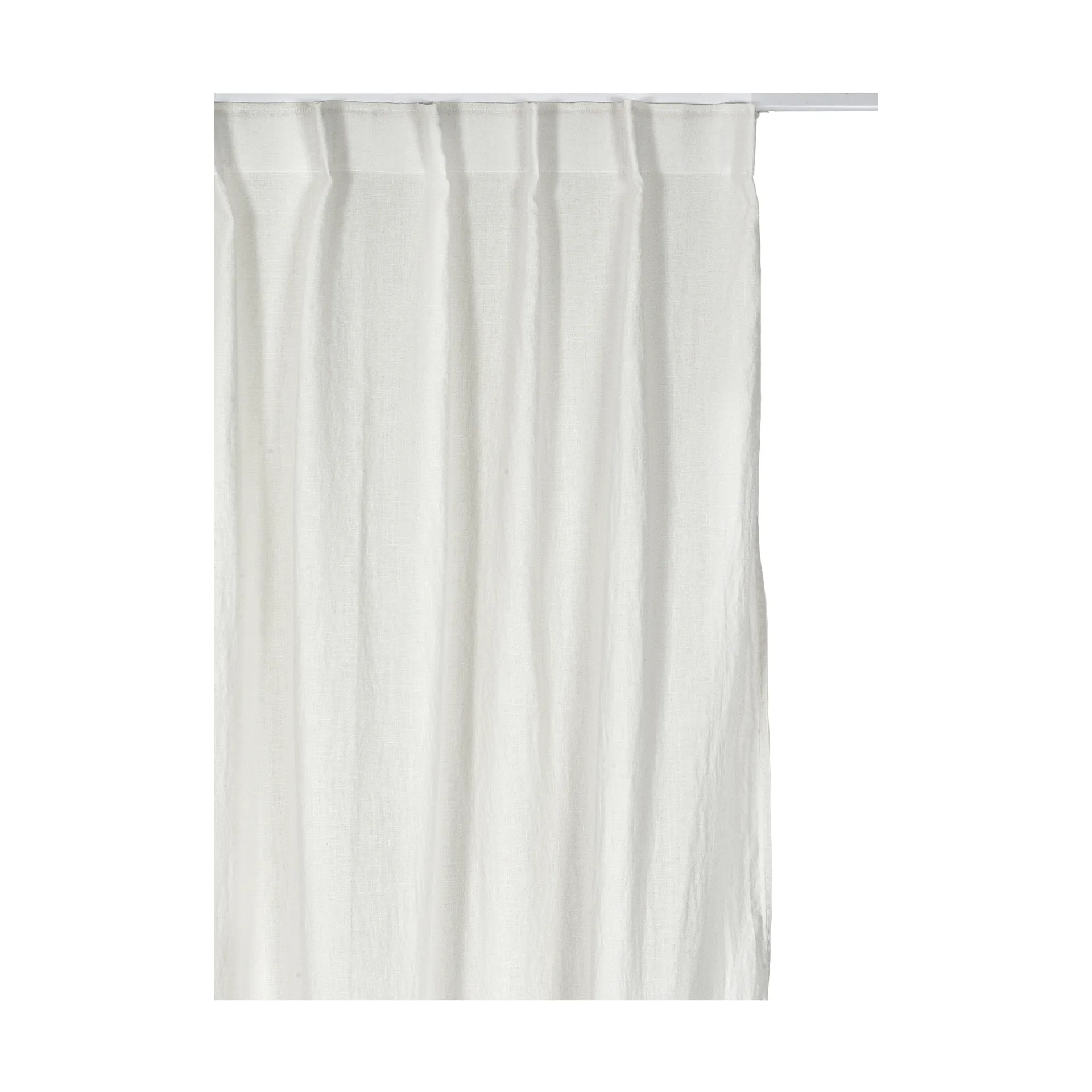Sunshine Gardine mit Faltenband 140 x 290cm, Fog (beige) Himla