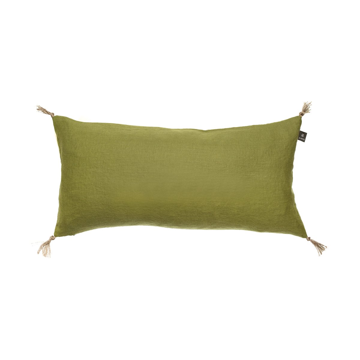Himla Sunshine Kissenbezug Quaste 30x60 cm Greenery