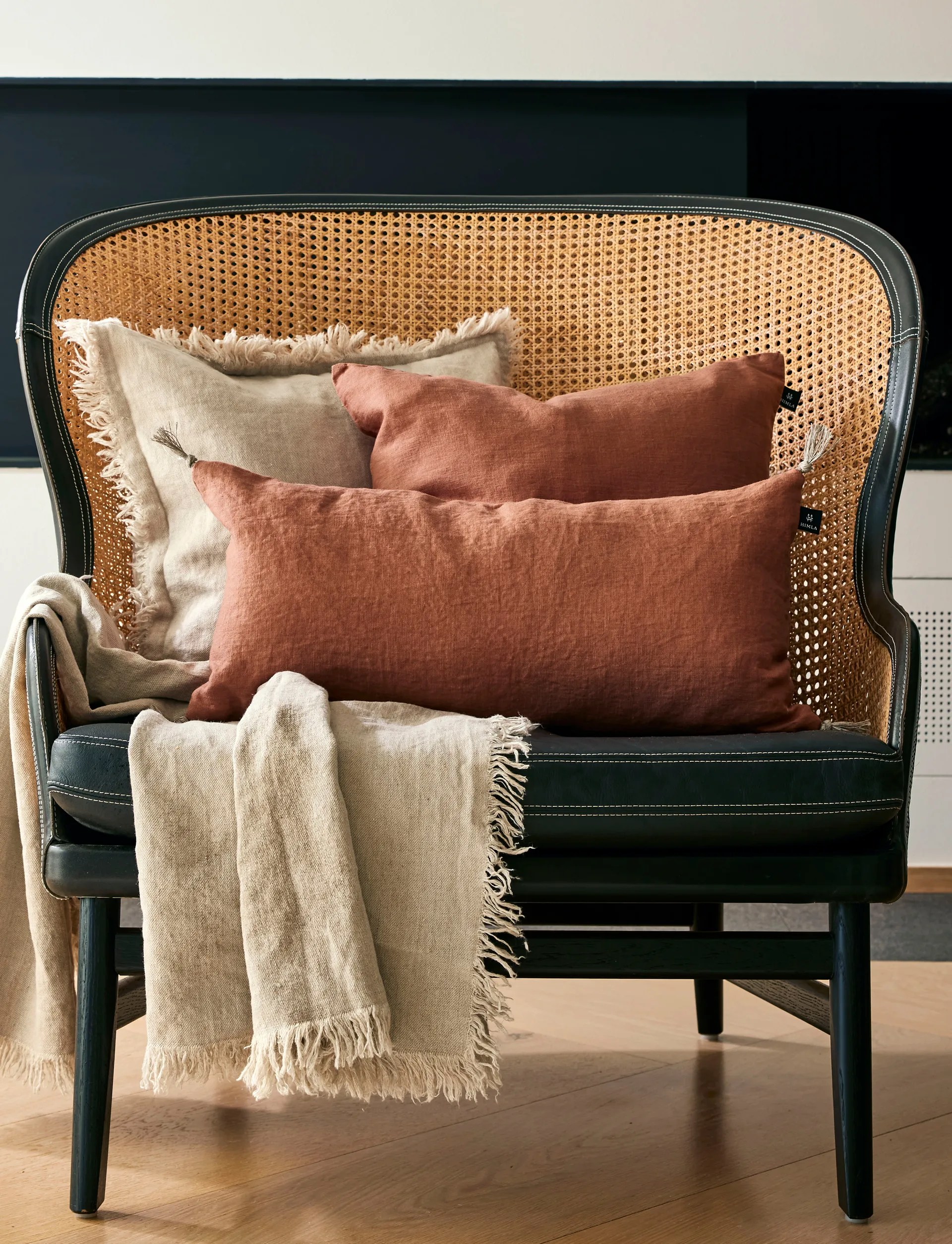 Sunshine Kissenbezug Quaste 30x60 cm, Grounded Himla