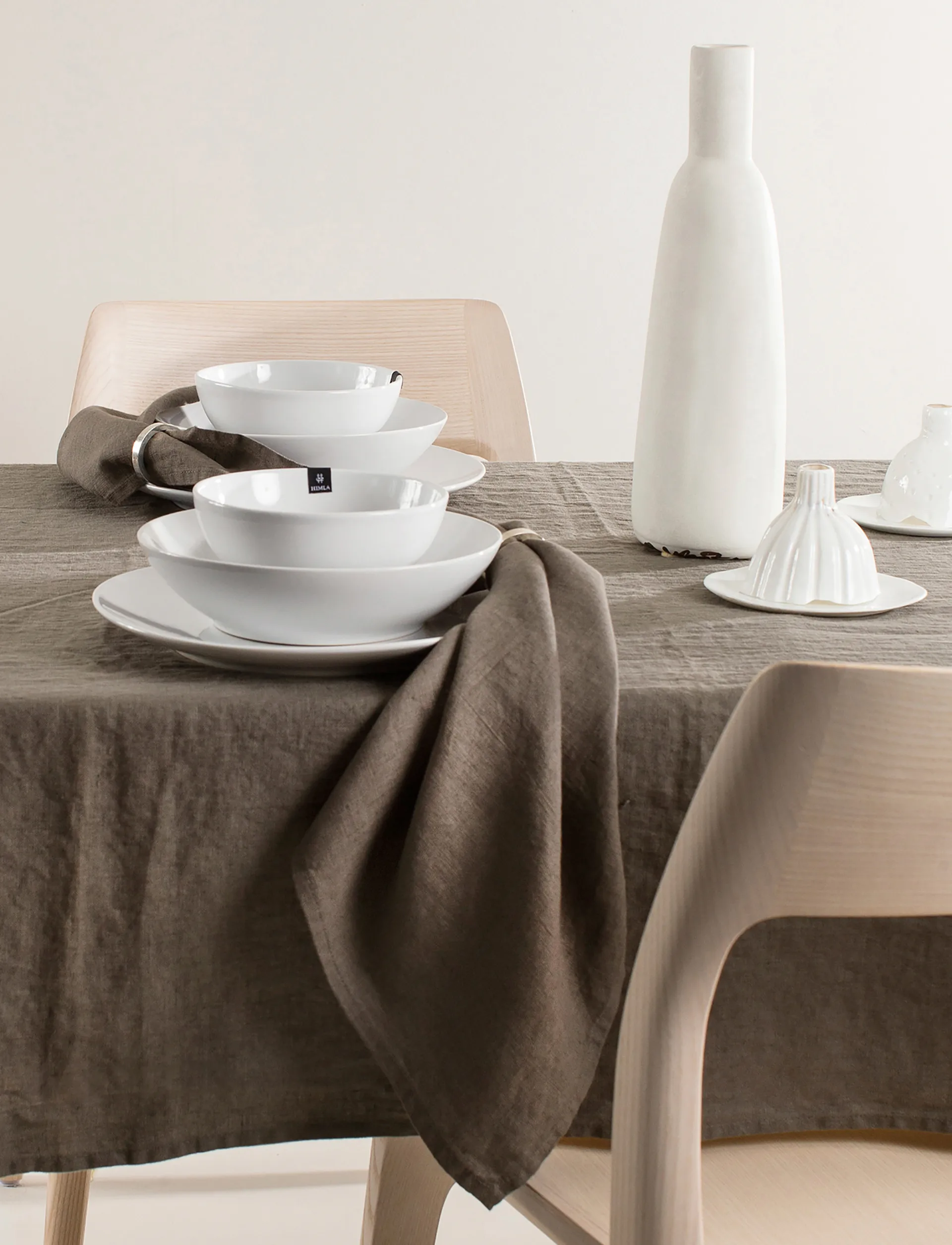 Sunshine Leinenservietten 4er-Pack, Coffee Himla