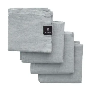 Sunshine Leinenservietten 4er-Pack - Heavenly, 45x45 cm - Himla