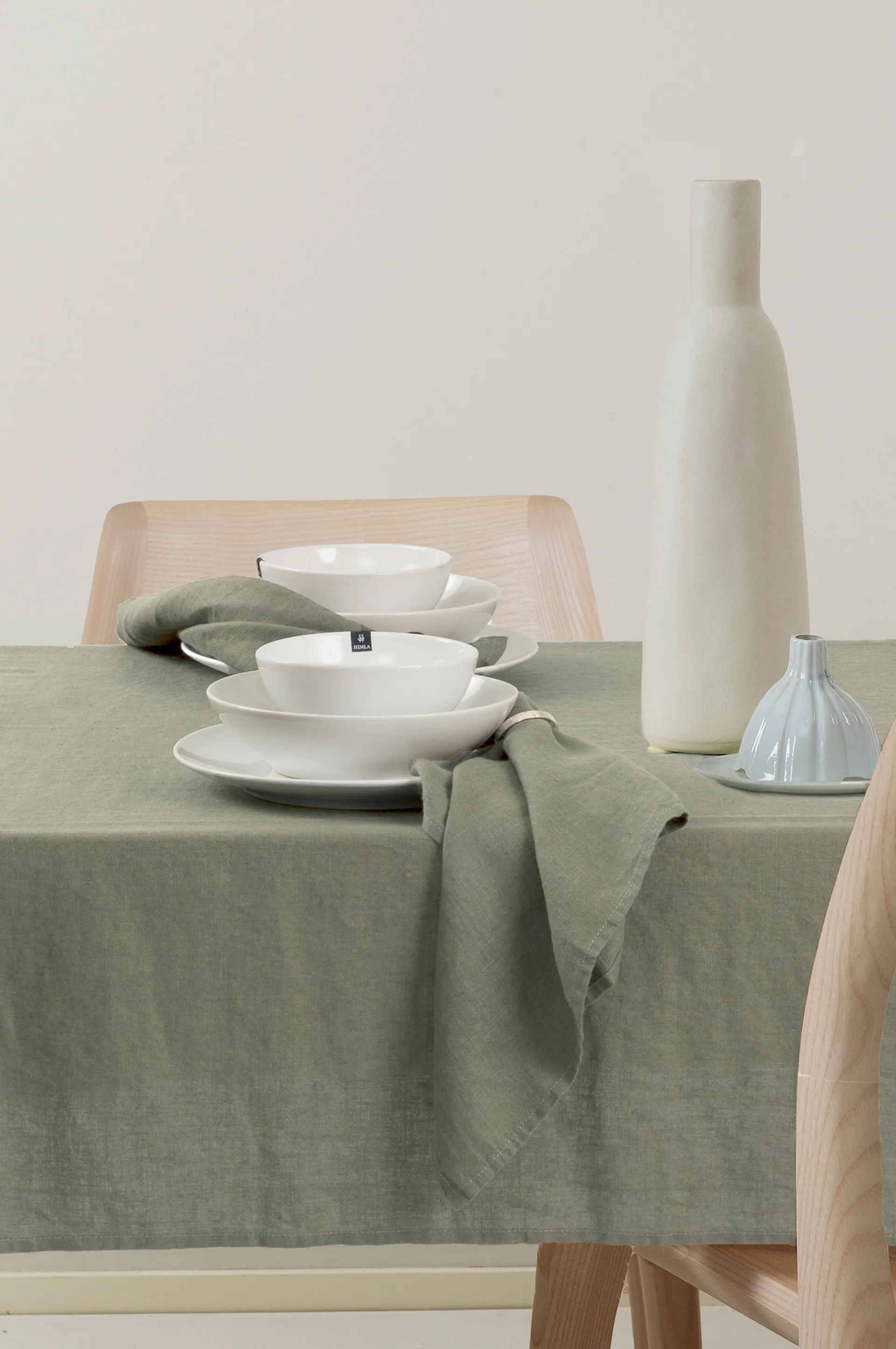 Sunshine Leinenservietten 4er-Pack, Sage Himla