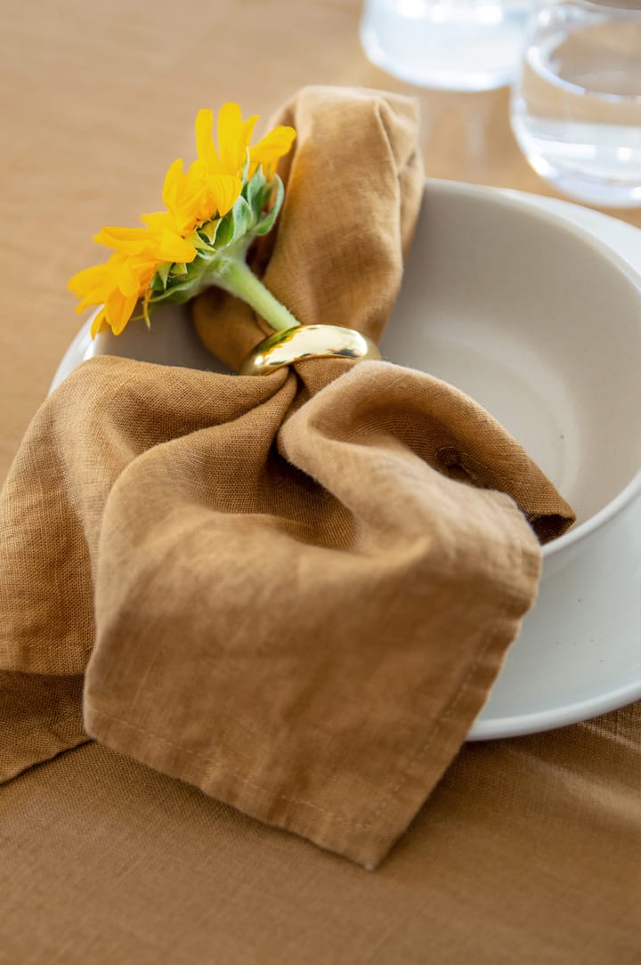 Sunshine Leinenservietten 4er-Pack, Seaweed Himla