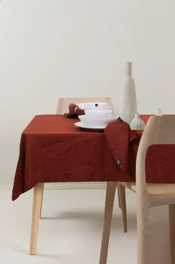Sunshine Tischtuch 140 x 250cm - Lingonberry (rot) - Himla