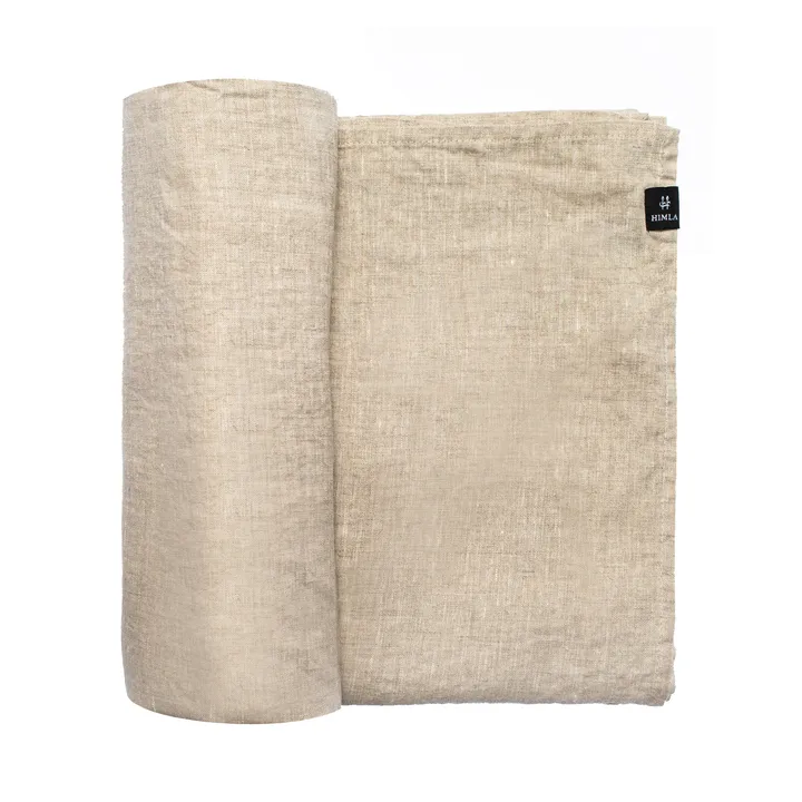Sunshine Tischtuch 140 x 250cm - Oatmeal (natur) - Himla