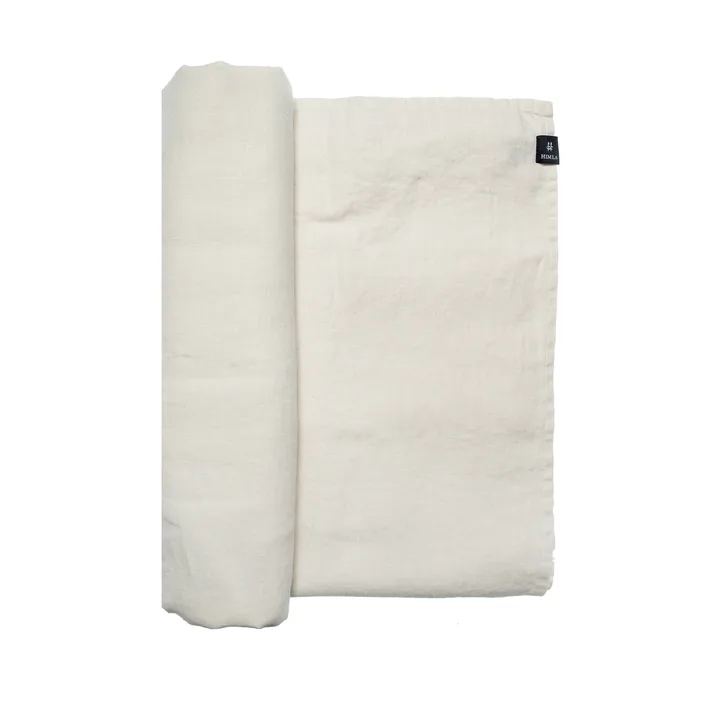 Sunshine Tischtuch 140 x 330cm - Fog (beige) - Himla
