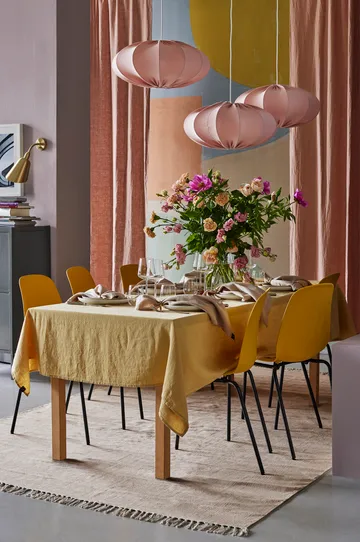 Sunshine Tischtuch 140 x 330cm - Honey (gelb) - Himla