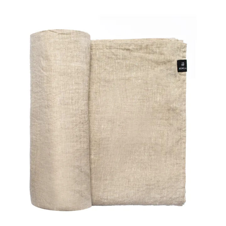 Sunshine Tischtuch 140 x 330cm - Oatmeal (natur) - Himla