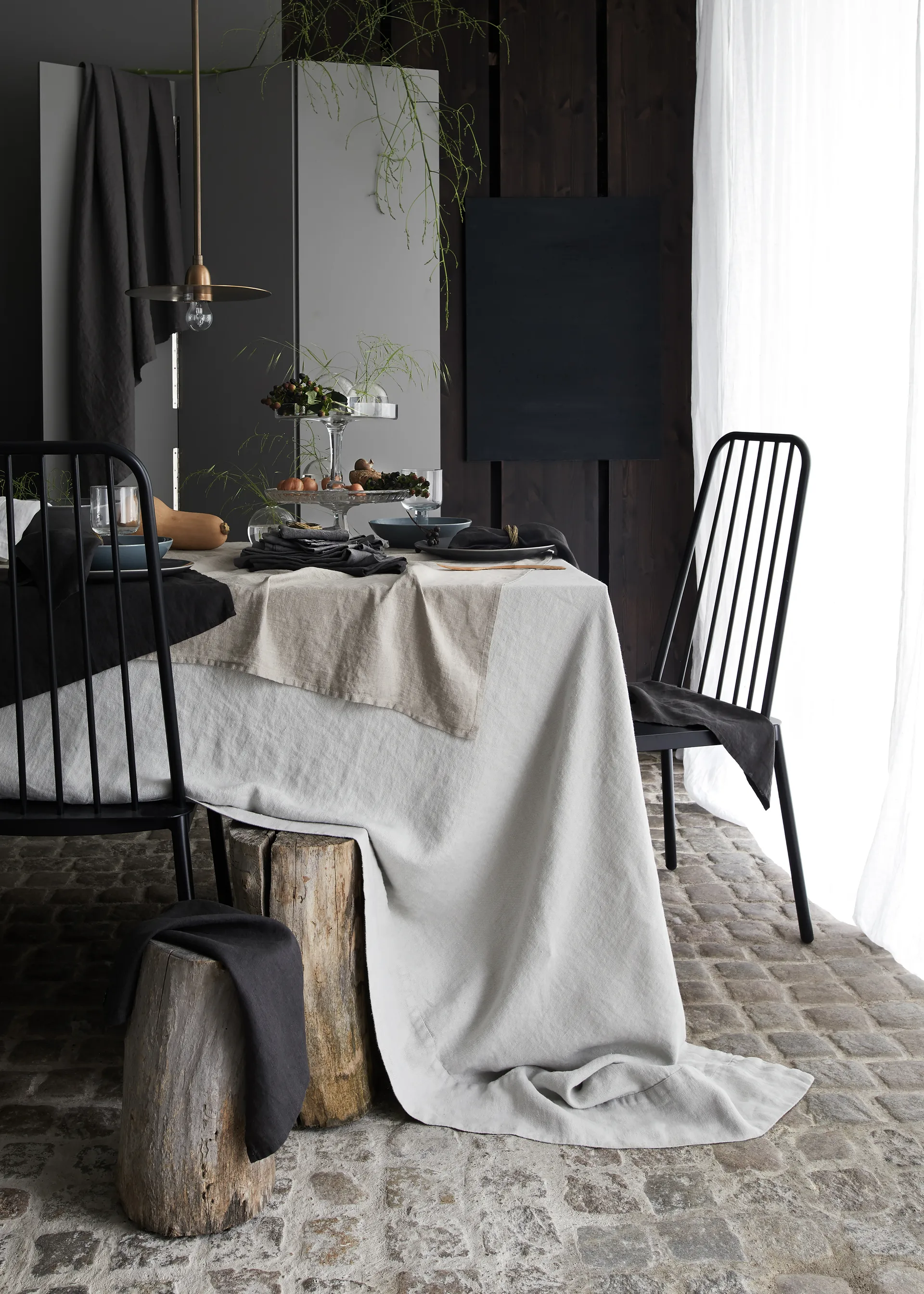 Sunshine Tischtuch natur, 145 x 250cm Himla