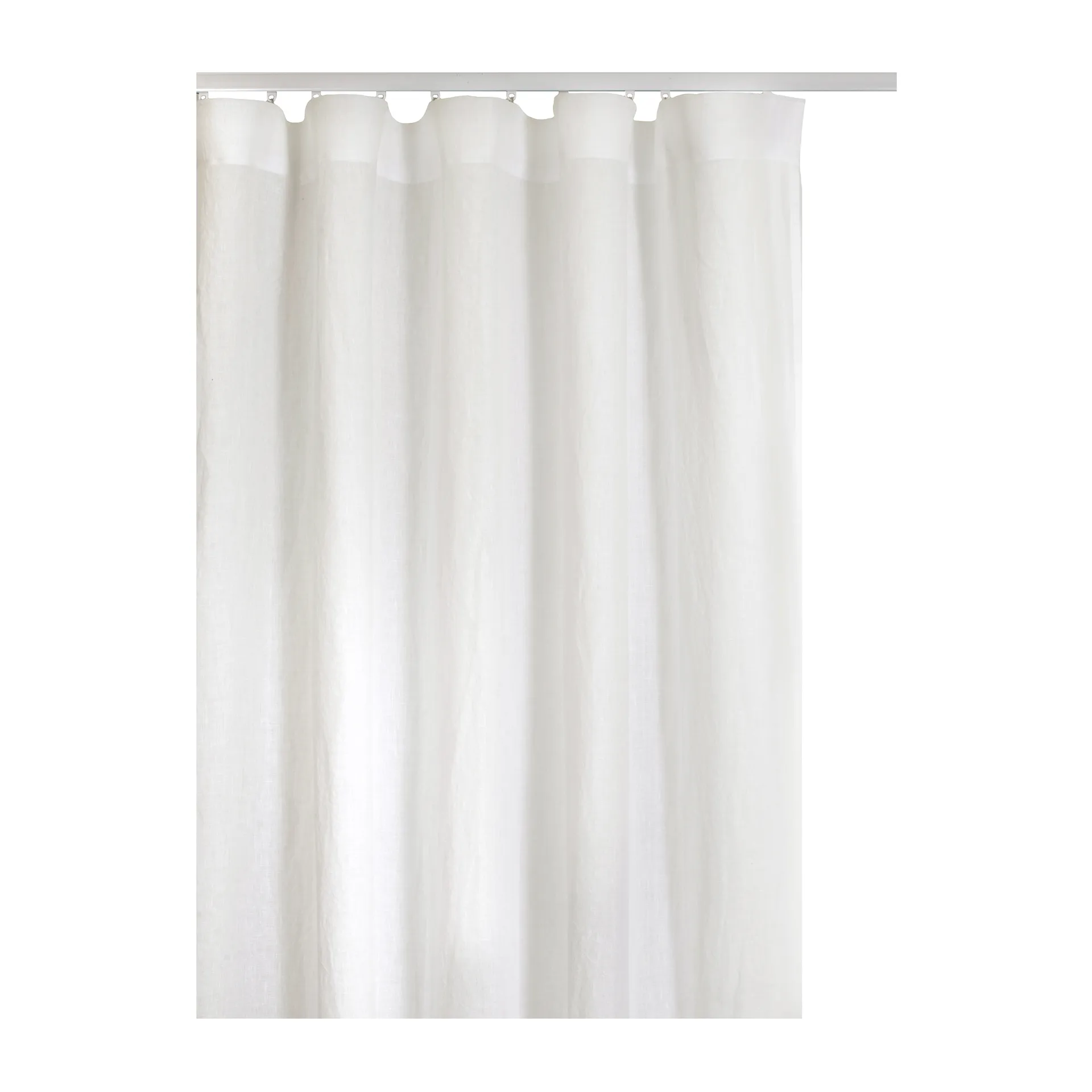 Twilight Gardine mit Faltband 140 x 250cm, Offwhite Himla