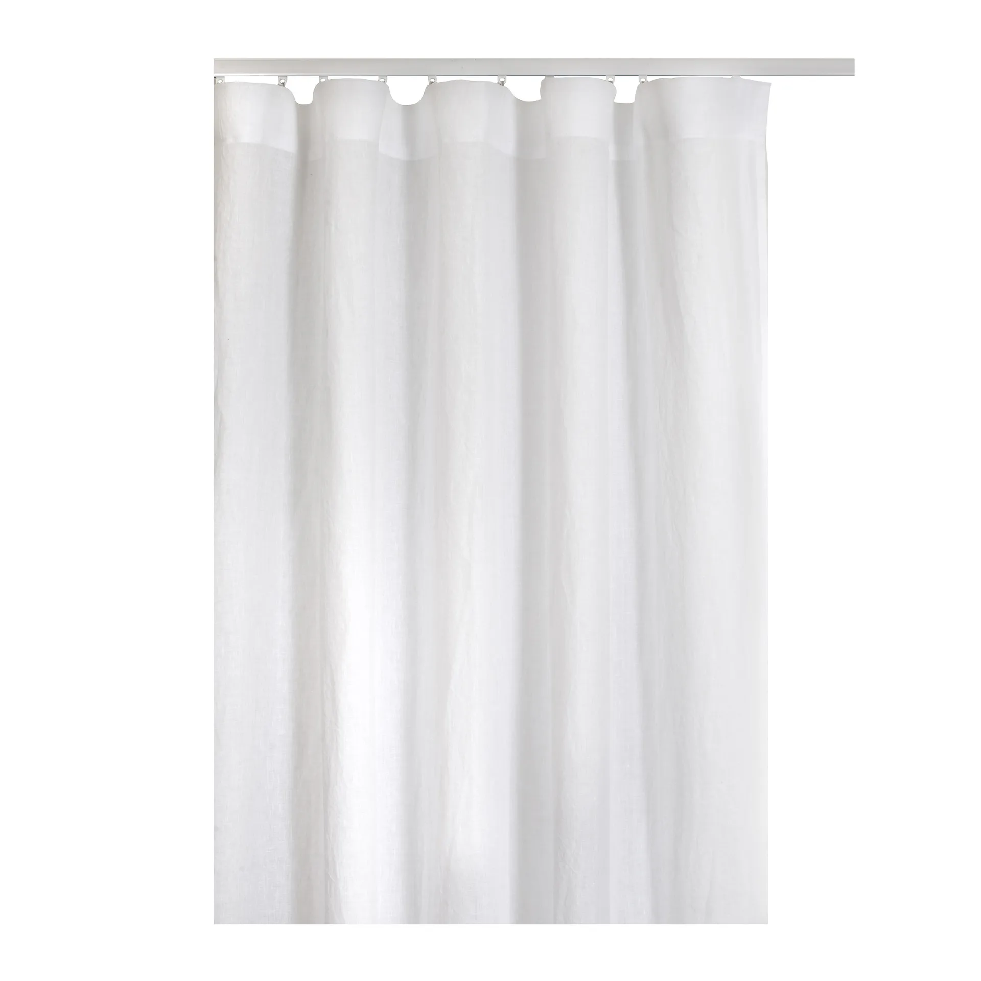 Twilight Gardine mit Faltband 140 x 290cm, White Himla