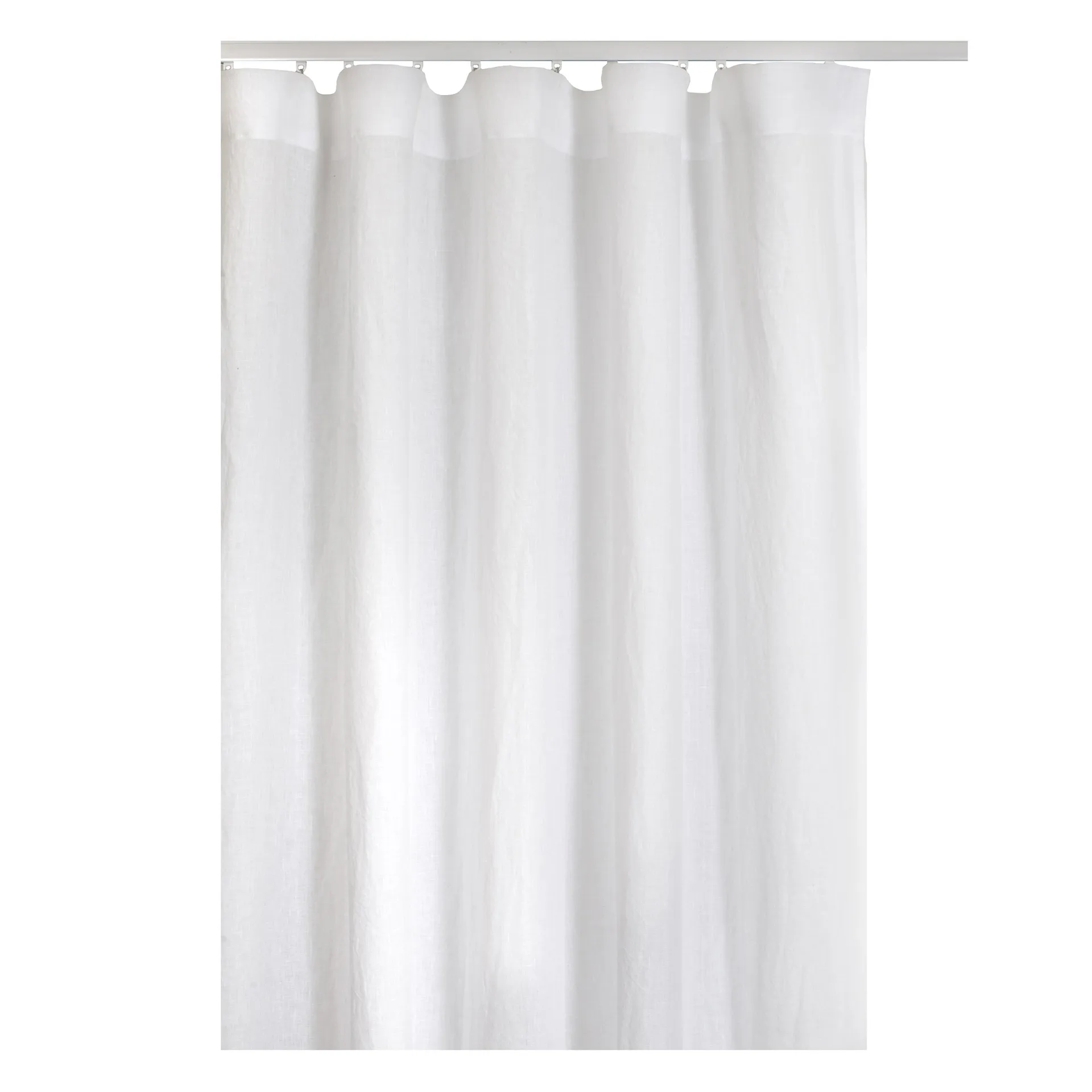 Twilight Gardine mit Faltband 280 x 290cm, White Himla