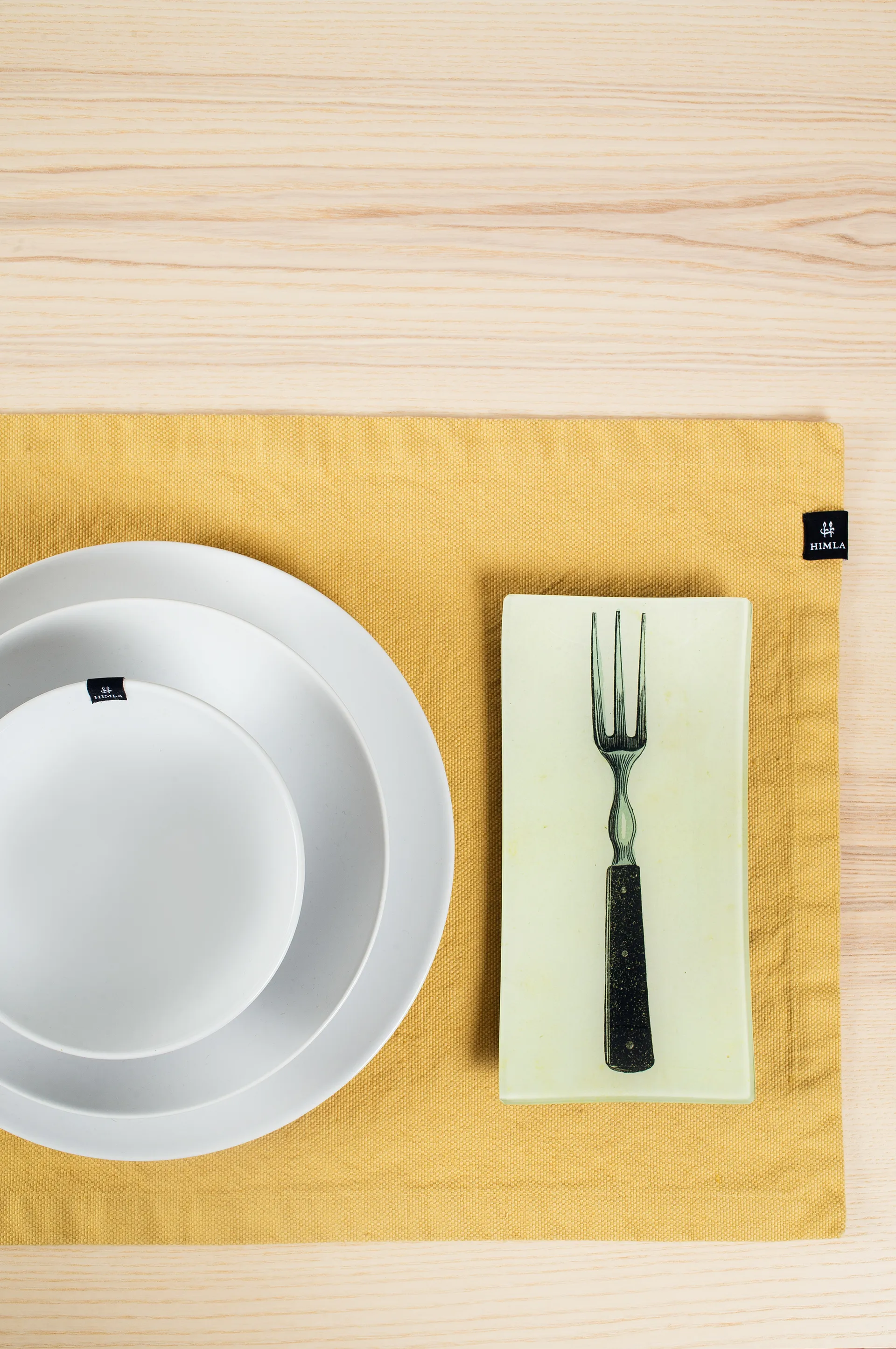 Weekday Platzdecke 37 x 50cm, Honey (gelb) Himla