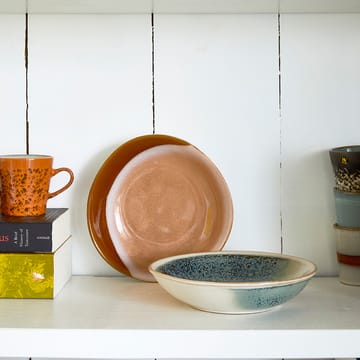 70's Curry Schale 21,7 x 21cm 2er Pack - Mist - HK Living