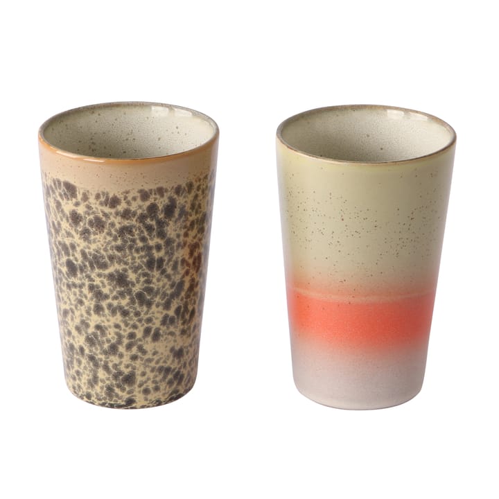 70's Teetasse 2 Teile - Multi - HK Living