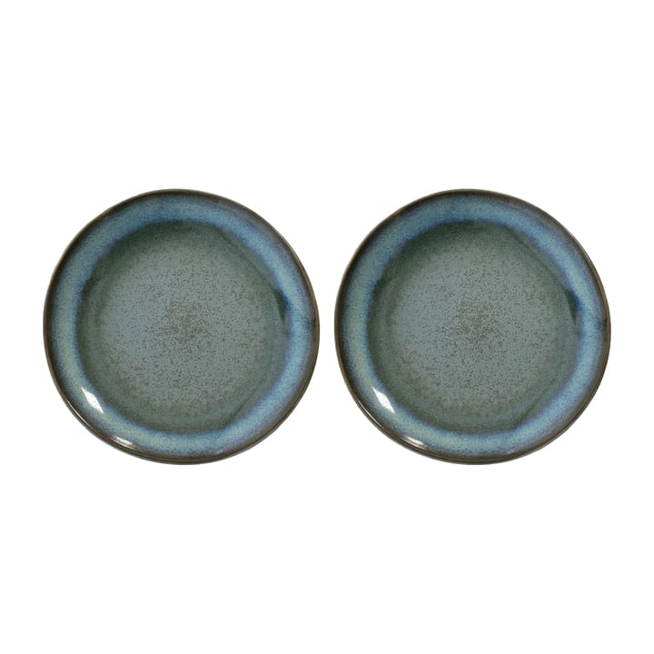 70's Teller Ø 17,5cm 2er Pack. - Moss - HK Living