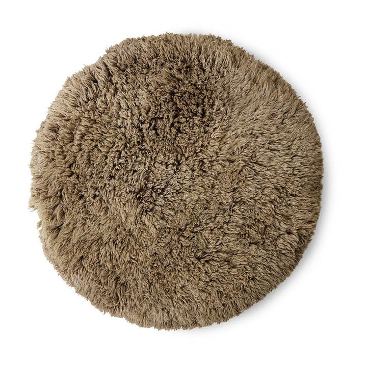 Fluffy Teppich rund - Ø150cm, sage - HK Living