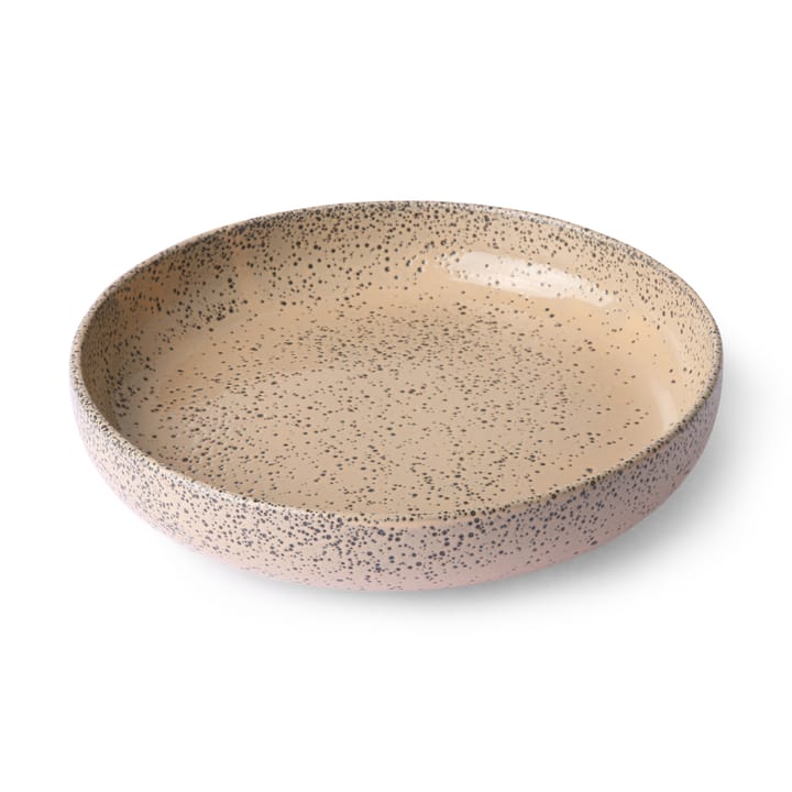 Gradient tiefer Teller Ø21,5cm 2er Pack - Taupe - HK Living