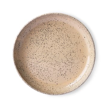 Gradient tiefer Teller Ø21,5cm 2er Pack - Taupe - HK Living