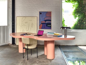 HK Living mushroom Tischleuchte - Chrome - HK Living