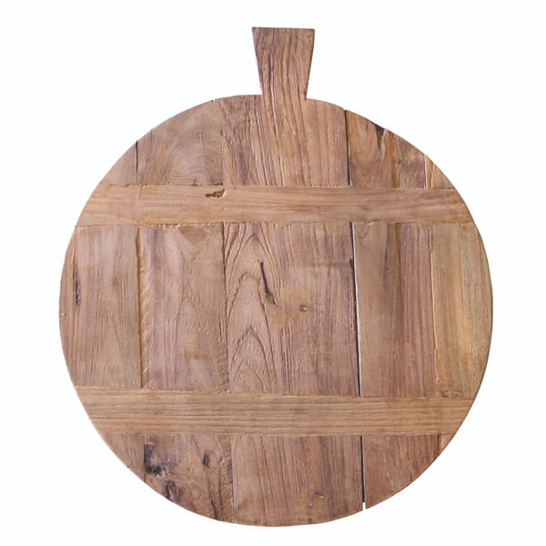HKliving rundes Schneidebrett - Medium - HK Living