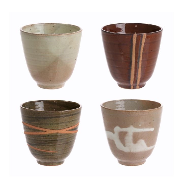 Kyoto yunomi Becher 4- pack - 4-Pack - HK Living