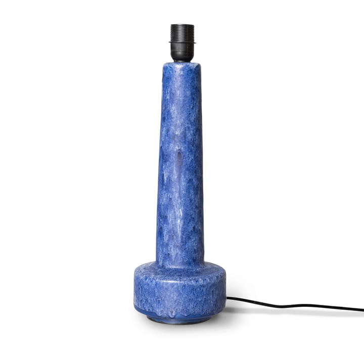 Retro Lampenfuß aus Steingut - Blue - HK Living