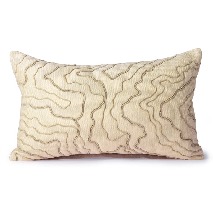 Stitched lines Kissen 30 x 50cm - Cream-natural - HK Living