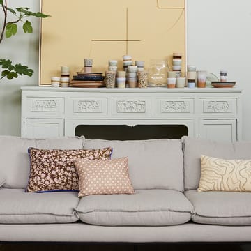 Stitched lines Kissen 30 x 50cm - Cream-natural - HK Living