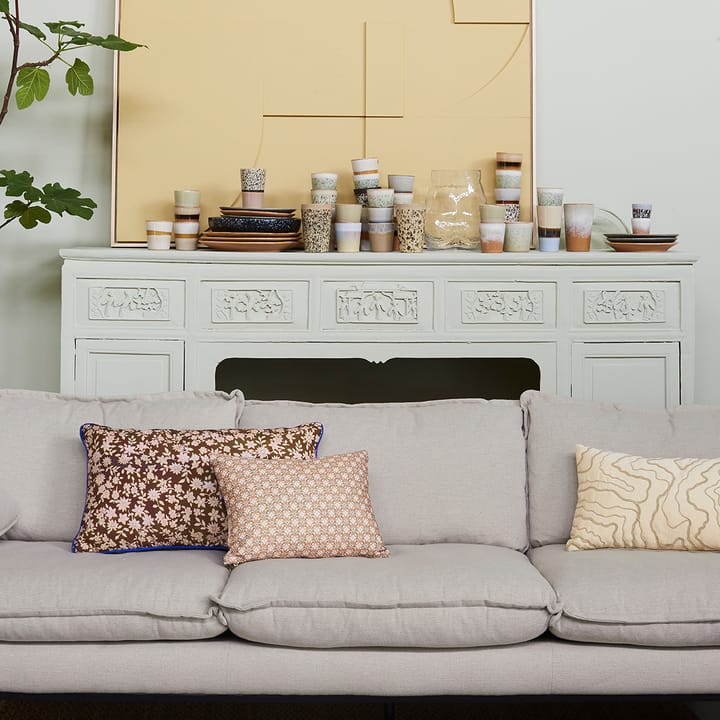 Stitched lines Kissen 30 x 50cm - Cream-natural - HK Living