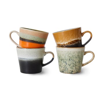 70's Cappuccinotasse 4er Pack - Verve - HKliving