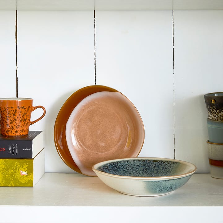 70's Curry Schale 21,7 x 21cm 2er Pack, Hills HKliving