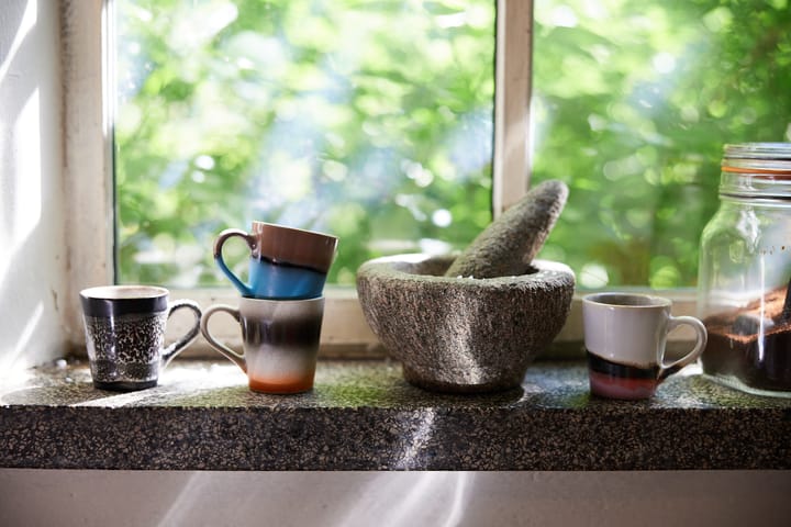 70's Espresso Tasse 4er Pack - Funky - HKliving