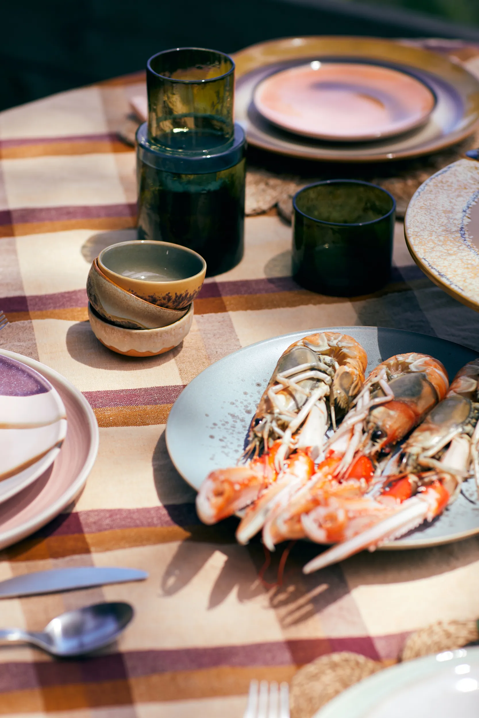 70's kleine Schale 4er Pack, Marine HKliving