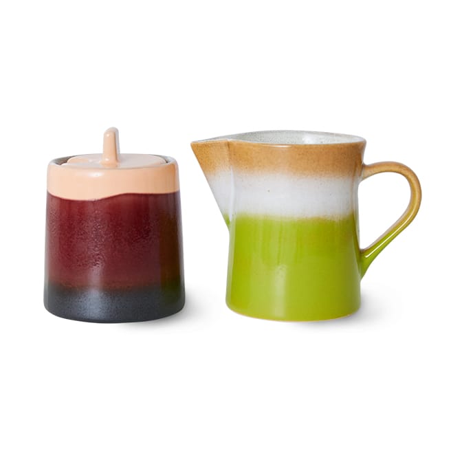 70's Milchkanne und Zuckerschale - Foreland - HKliving