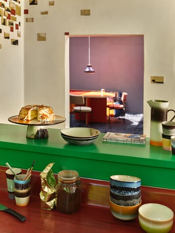 70's plateau Tortenteller - Retro wave - HKliving