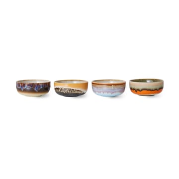 70's Tapas-Schale 4-teilig - Crystal - HKliving