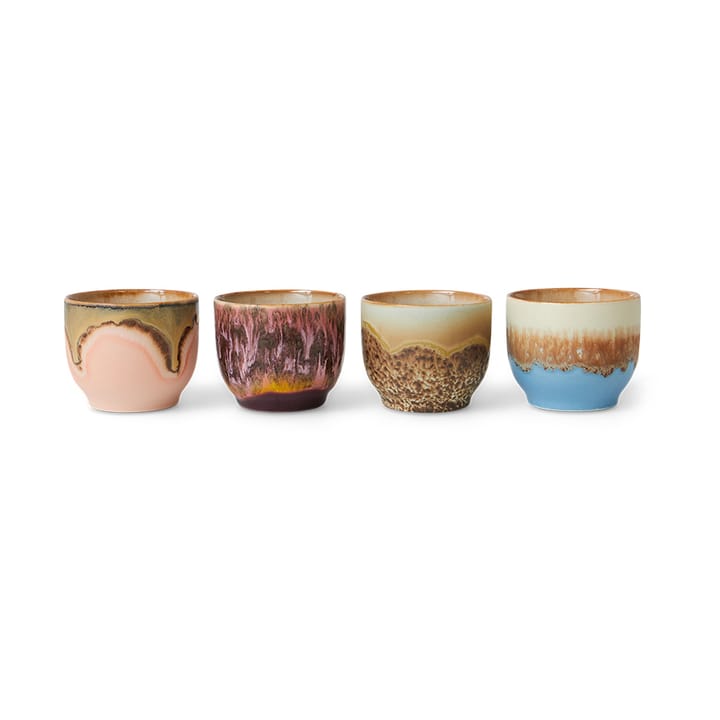 70's Tasse 25 cl 4-er Pack, Lagoon HKliving