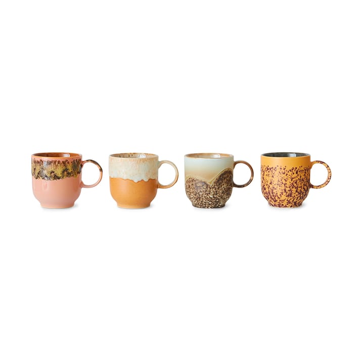 70's Tasse 25 cl 4er-Pack, Cape HKliving