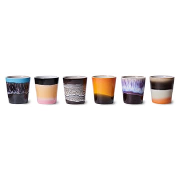 70's Tasse 6er Pack - Stellar - HKliving