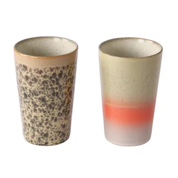 70's Teebecher 2 Teile - Multi - HKliving