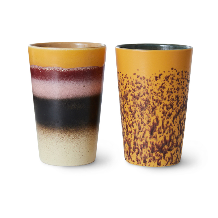 HKliving 70"s Teetasse 46 cl 2-teilig Beach