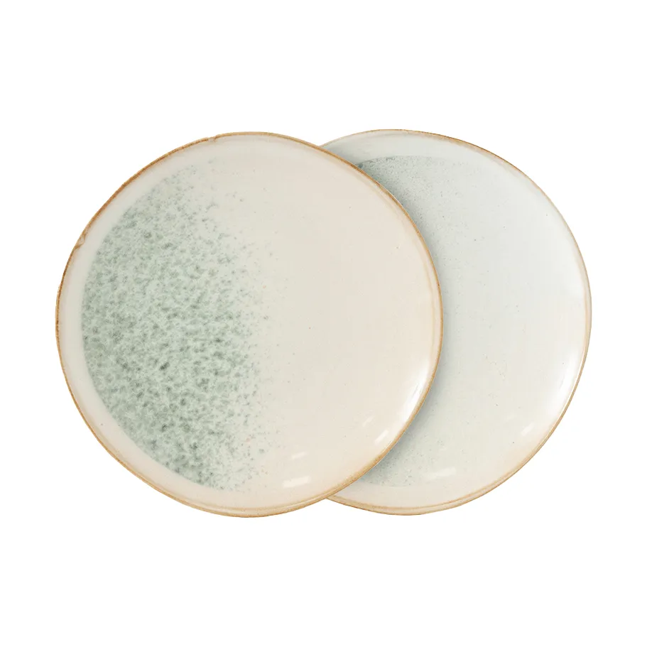 70's Teller 22cm 2er Pack, Mist HKliving