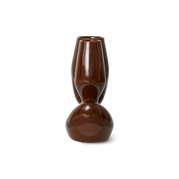 Ceramic organic Vase large 25cm - Espresso - HKliving