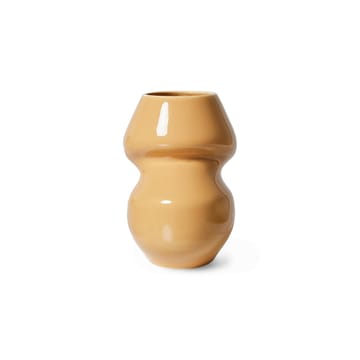 Ceramic organic Vase small 19cm - Cappuccino - HKliving