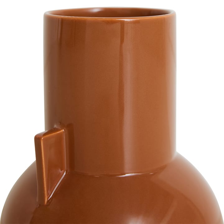 Ceramic Vase small 26cm - Caramel - HKliving