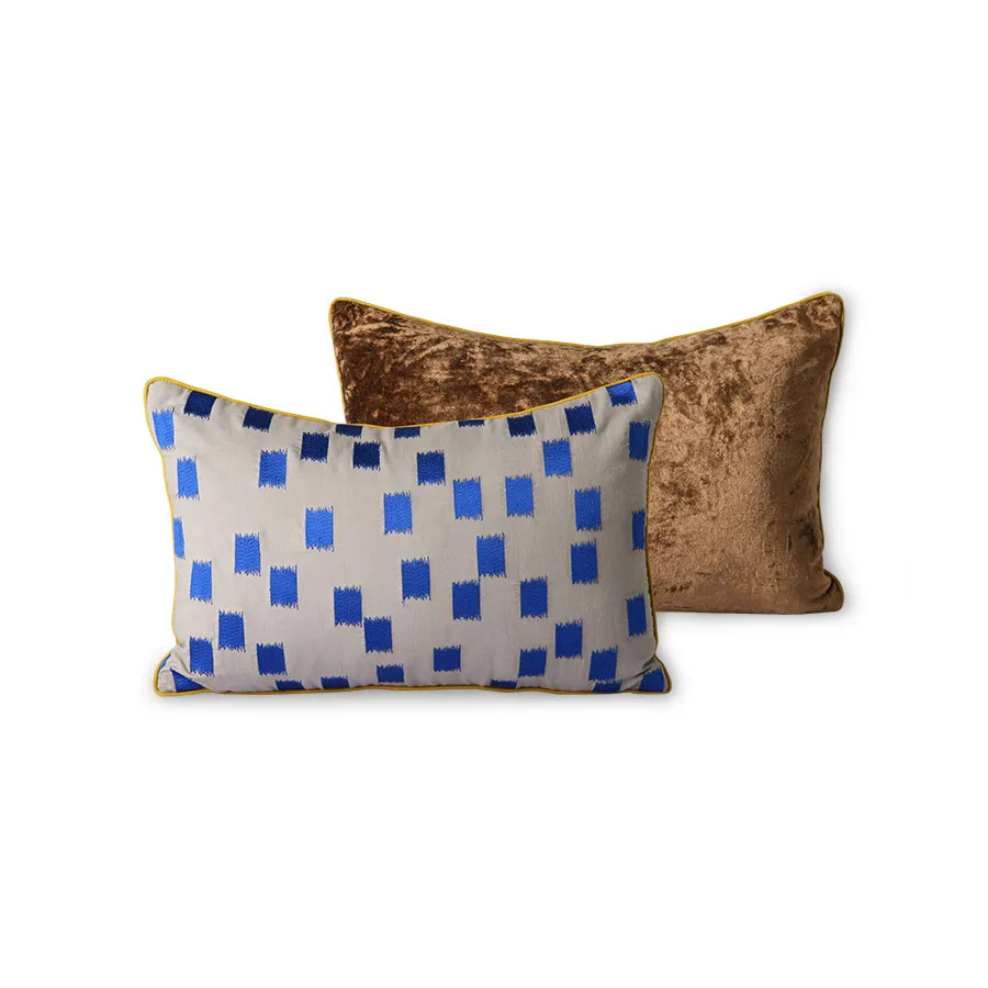 Doris Kissen 30x25 cm, Blau HKliving