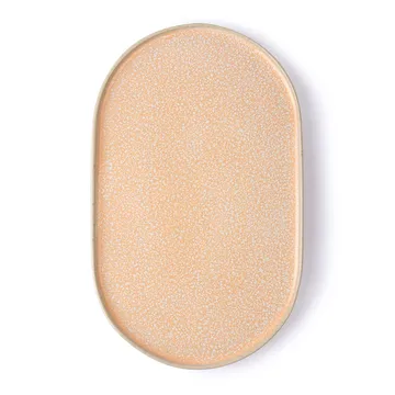 Gallery ceramics kleiner Teller oval - Nude - HKliving