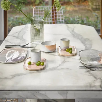 Gallery ceramics kleiner Teller oval - Nude - HKliving